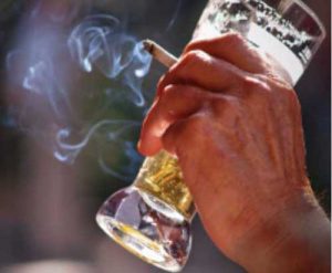 Adolescent smokers may tend to drink more as adults a new study says. Image-TAU