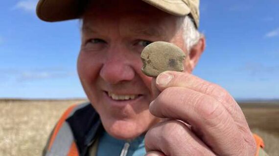 Historical Society Awards Patrick Saltonstall the Barbara Smith Pathfinder Award