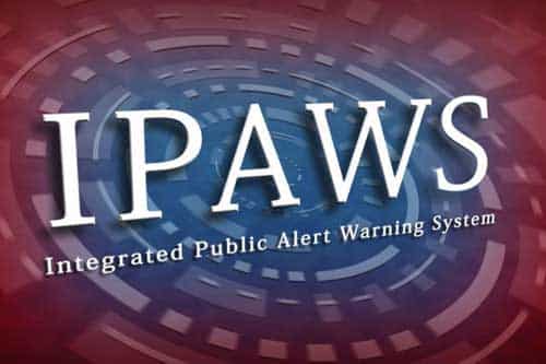National IPAWS Test Postponed