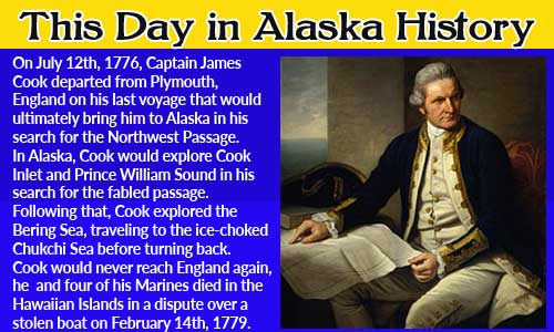 This Day  in Alaskan History-July 12th, 1776