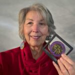 CEO Lori Jump received a Lifetime Achievement Award that included a $5,000 grant award for StrongHearts Native Helpline. Image-StrongHearts Native Helpline