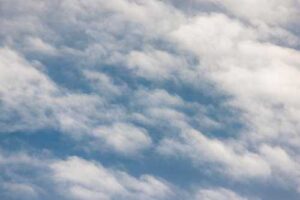 Cloud cover seen from the ground. Credit Colorado State University/Walter Scott, Jr. College of Engineering