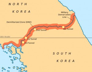 The Demilitarized Zone in Korea.Image-Rishabh Tatiraju -Creative Commons Attribution-Share Alike 3.0 Unported