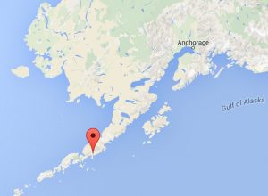 Location of Ivanof Bay on the Alaska Peninsula. Image-Google Maps