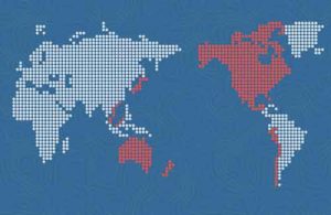 Decorative map of TPP countries. Image- Office of the United States Trade Representative