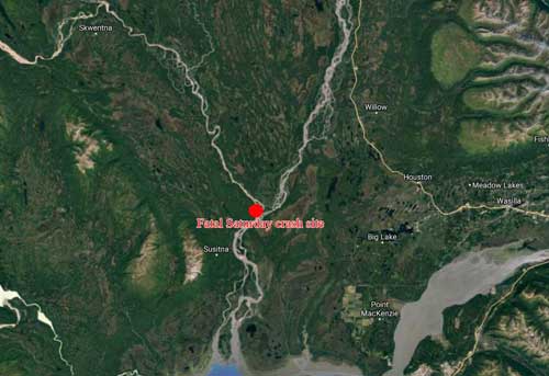 NTSB Investigates Fatal Saturday Crash on Yentna River