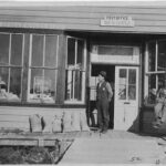 This Day iin Alaska History-April 20th, 1888 Early photo of Metlakatla Post Office. Image-National Archives and Records Administration