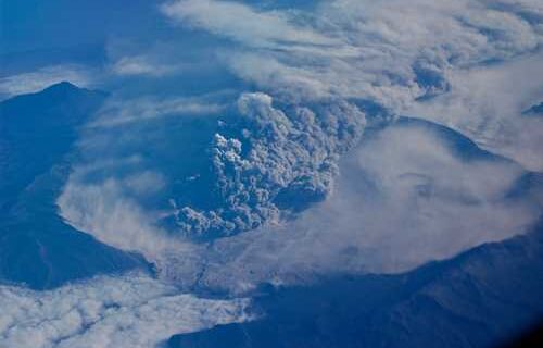 Alaska volcano as climate disrupter
