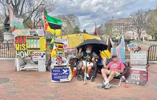 Trump Orders Dismantling of Decades-Old DC Peace Vigil