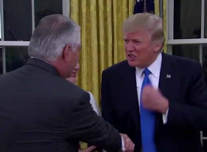 Tillerson Sworn-in as Trump’s Secretary of State