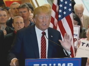 Presidential Candidate, Donald Trump, unveiled his tax plan in New York. Image-VOA