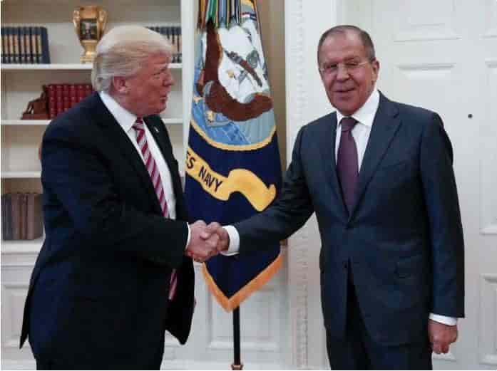 Trump, Lavrov Meet at White House