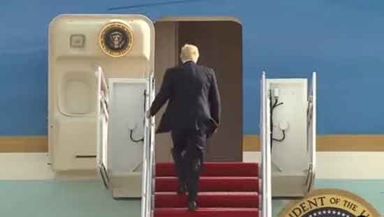 Trump Takes First International Trip as President