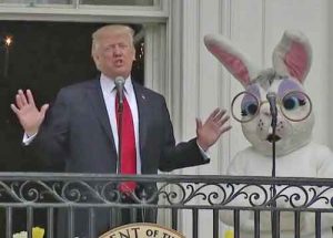 The Trump White House kicks off the Annual Easter Egg Roll.