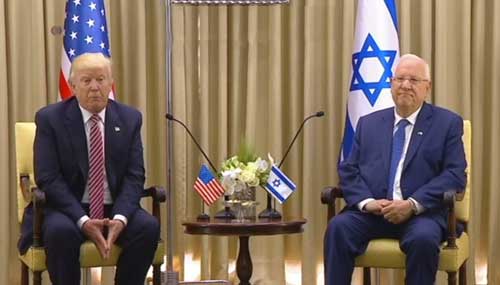 Trump Assails Iranian Aggression During Israel Visit