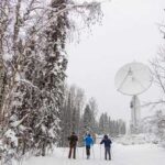 UAF photo Winter Carnival Field Day outdoor activities offered students an opportunity to try cross-country skiing, ice climbing, dog sledding, sledding and ice skating at the University of Alaska Fairbanks on Feb. 14, 2026.