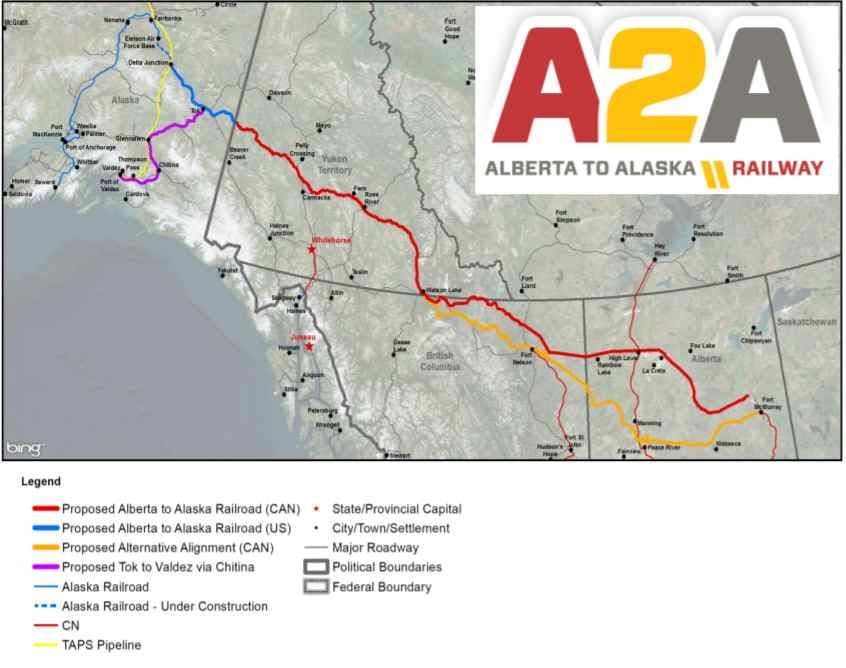 Governor Dunleavy Calls President Trump A2A Cross-Border Rail Permit “Game Changer” for Alaska