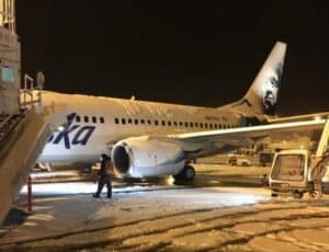 Alaska Airlines aircraft on the  tarmac. Image-Alaska Airlines Blog