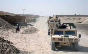 U.S. special operations forces conducting a mounted combat patrol in search of Taliban fighters in Helmand province, Afghanistan, April 2007. Sgt. Daniel Love/U.S. Department of Defense
