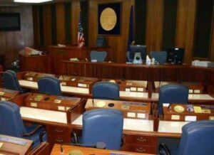 Alaska State Senate chambers. Image-Matt Howry