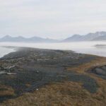 Photo: A foggy day at Cape Alitak, southern Kodiak Island.