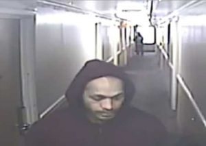 APD is seeking the identity and whereabouts of this person seen here in this image as a person of interest.