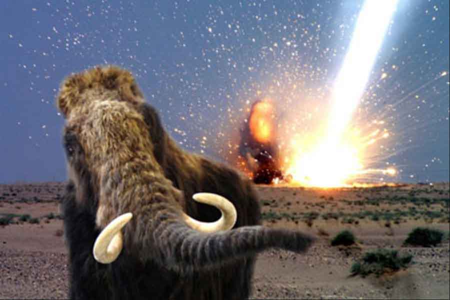 The discovery of an abundance of platinum at Clovis sites across the U.S. adds to the research that suggests a cosmic event may have wiped out the Clovis people and large beasts that lived around 12,800 years ago. Photo courtesy of NASA.