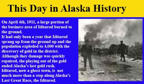 This Day in Alaskan History-April 4th,1911