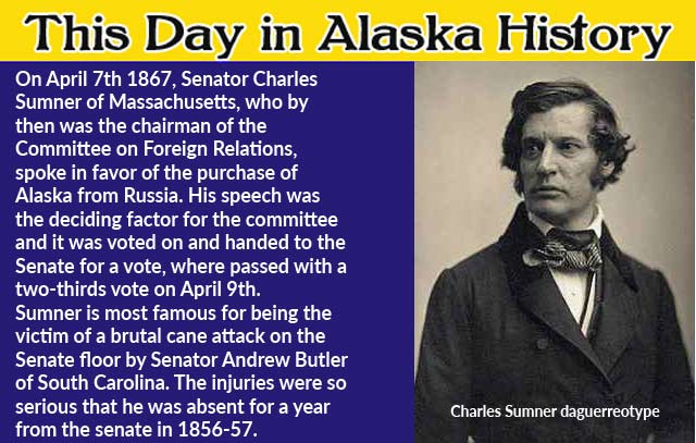 This Day in Alaskan History-April 7th, 1867