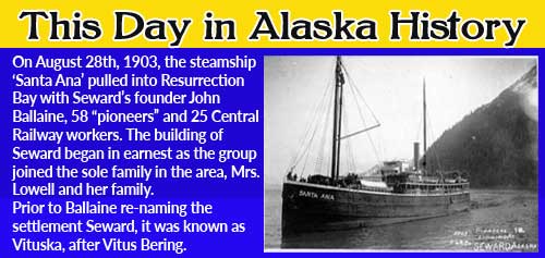 This Day in Alaska History-August 28th, 1903