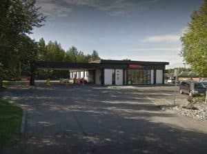 Wells Fargo Bank on DeBarr Road in Anchorage. Image-Google Maps