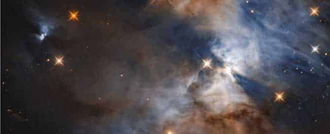 Hubble Reveals Cosmic Bat Shadow in the Serpent’s Tail