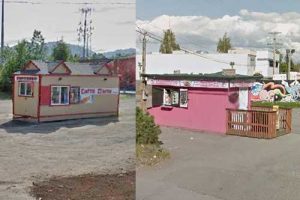 Caffe D' Arte and Heavenly Cup coffee stands where robbery and attempted robberies occurred. Image-Google Maps