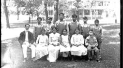 Eleven Alaskan Students with Charles E. Bunnell, 1901. Photograph courtesy of the National Anthropological Archives Living Culture Gallery Reveals New Exhibit: From Kodiak to Carlisle, Tracing Our Lost Students