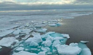 Arctic Ice Floe (Photo: Alfred-Wegener-Institut)
