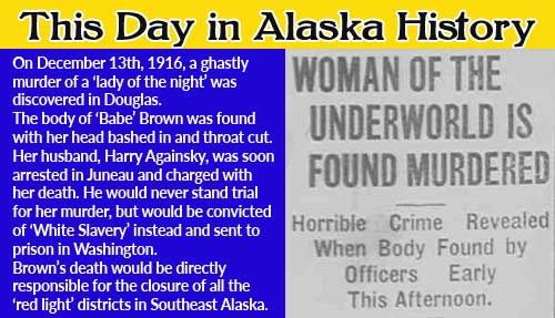 This Day in Alaska History-December 13th, 1916