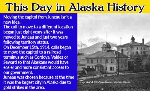 This Day in Alaska History-December 15th, 1914