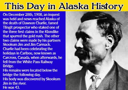 This Day in Alaska History-December 28th, 1908