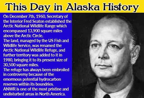 This Day in Alaska History-December 7th, 1960