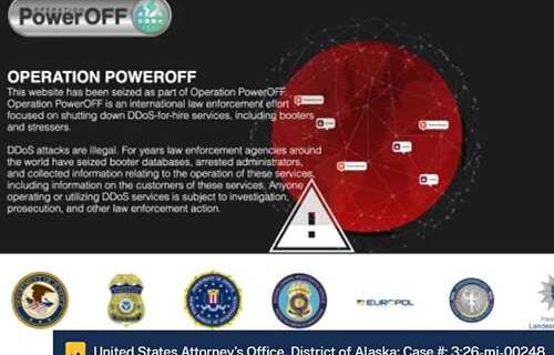 U.S. authorities conduct cyber operations as part of global crackdown on DDoS-for-hire services