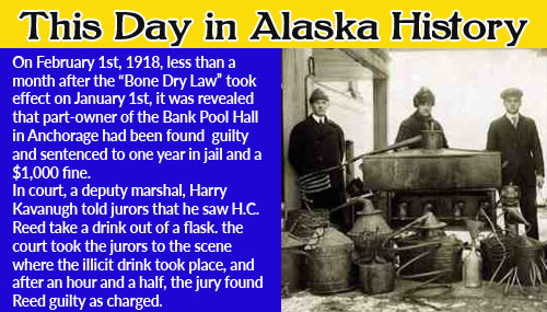 This Day in Alaska History-February 1st, 1918