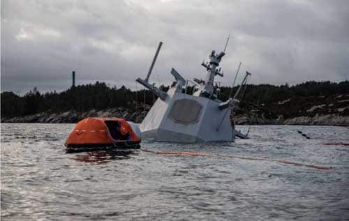 Cleanup and Investigation Continues in Norwegian Frigate/Tanker Collision