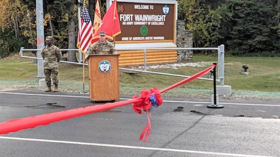 Fort Wainwright Main Gate Reopens After Summer Closure