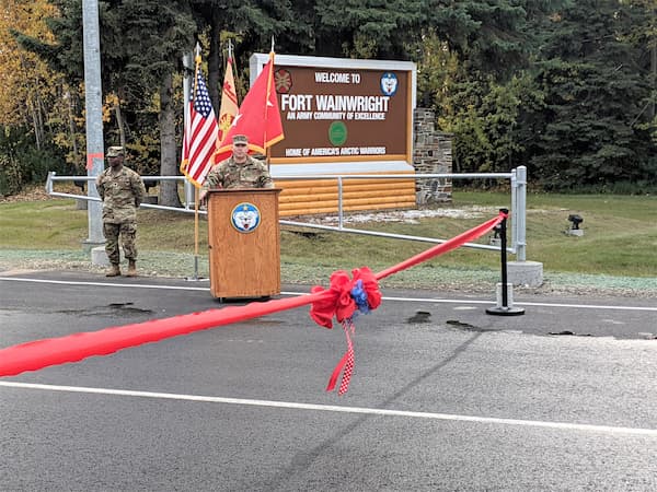 Fort Wainwright Main Gate Reopens After Summer Closure