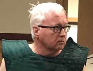 66-year-old Gary Hartman in court.