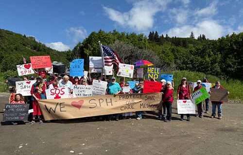 Homer Residents Rally to Protect South Peninsula Hospital and Medicaid