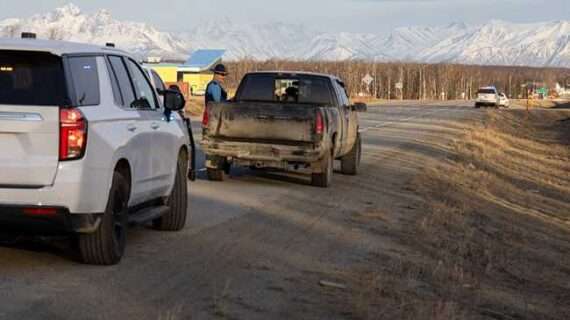 Joint Traffic Safety Operation Nets Hundreds of Contacts with Alaska Drivers