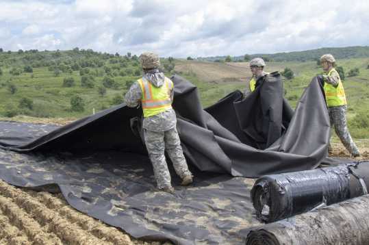 Alaska Army National Guard Engineers Train with Romanian Counterpart