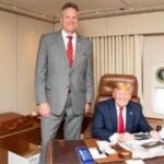 Dunleavy and Trump on Air Force One. Image-White House