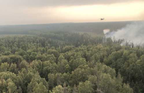 Alaska National Guard Supports the Division of Forestry